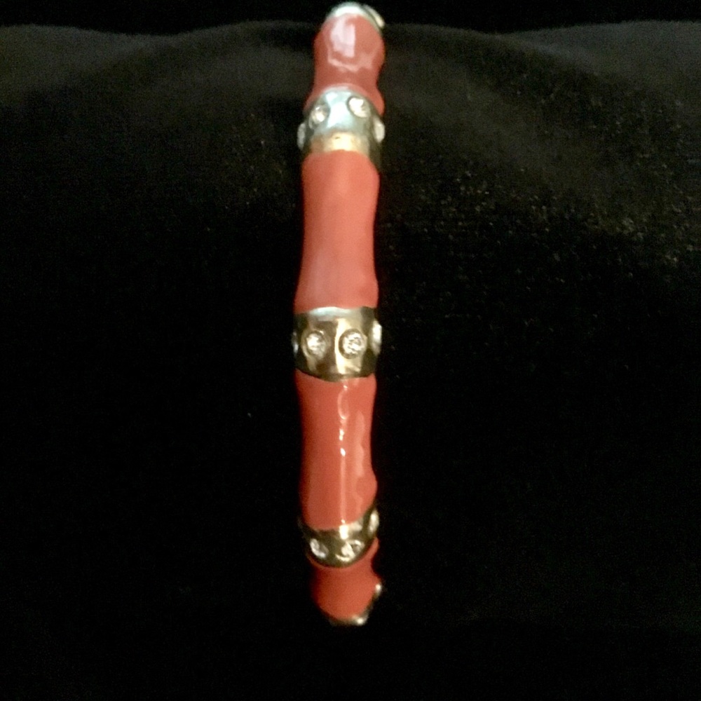 ENAMELED BANGLE BRACELET